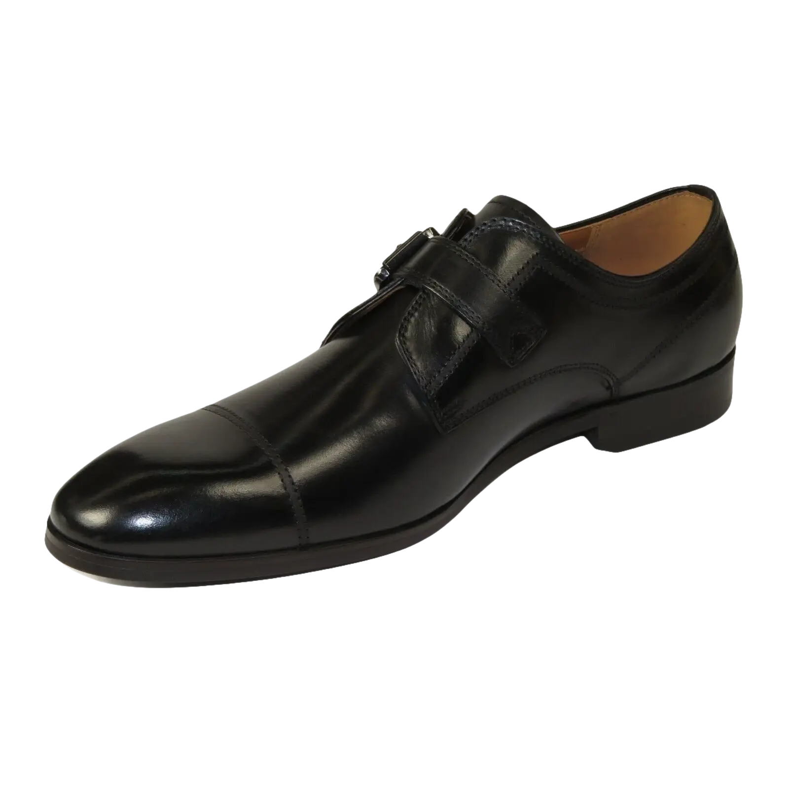Men's Shoes Steve Madden Soft Leather upper Buckle Strap Covet Black - J.Valintin Men's Wear Legend - 99748