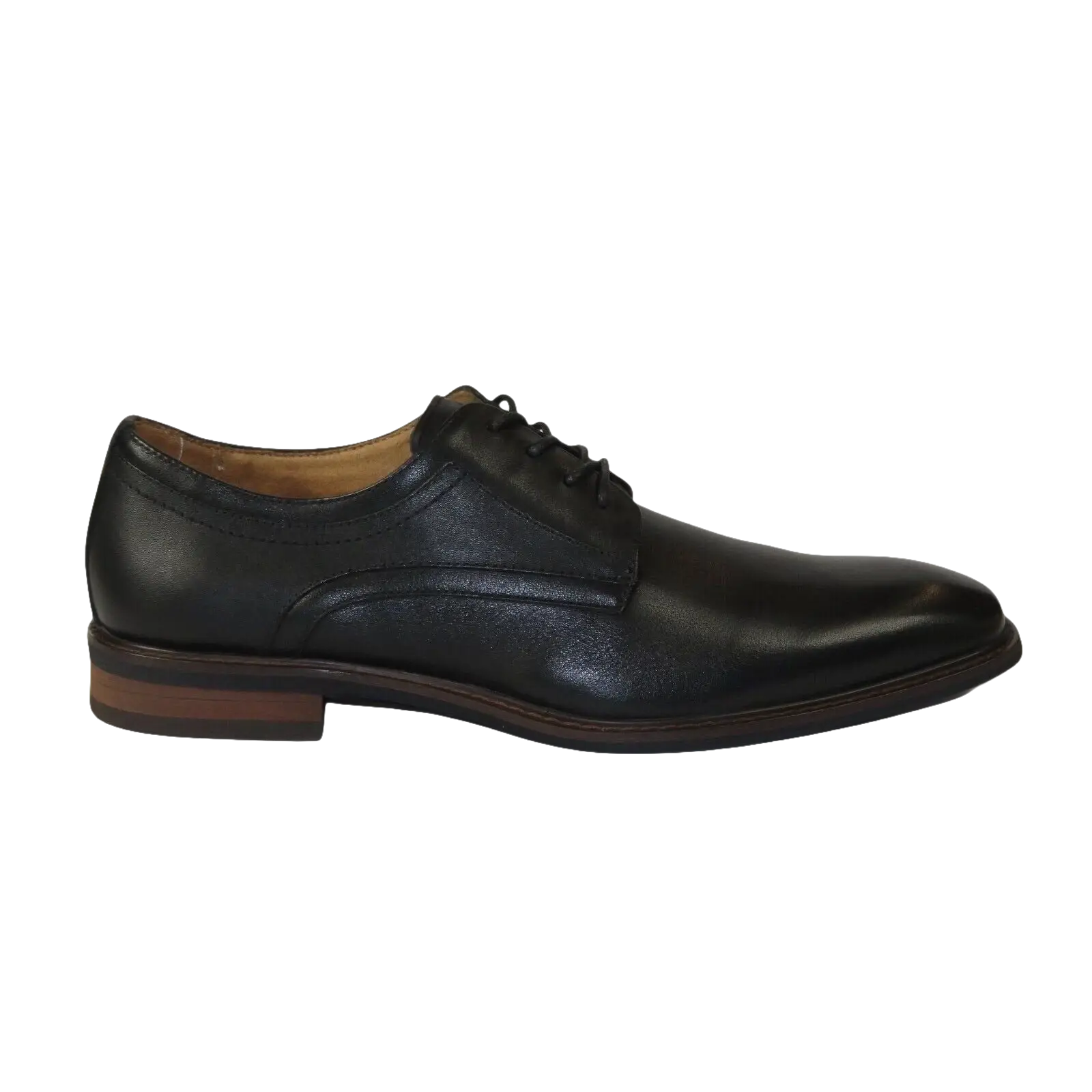 Men's Shoes Steve Madden Soft Leather upper Lace Up Nanndo Black - J.Valintin Men's Wear Legend - 99812