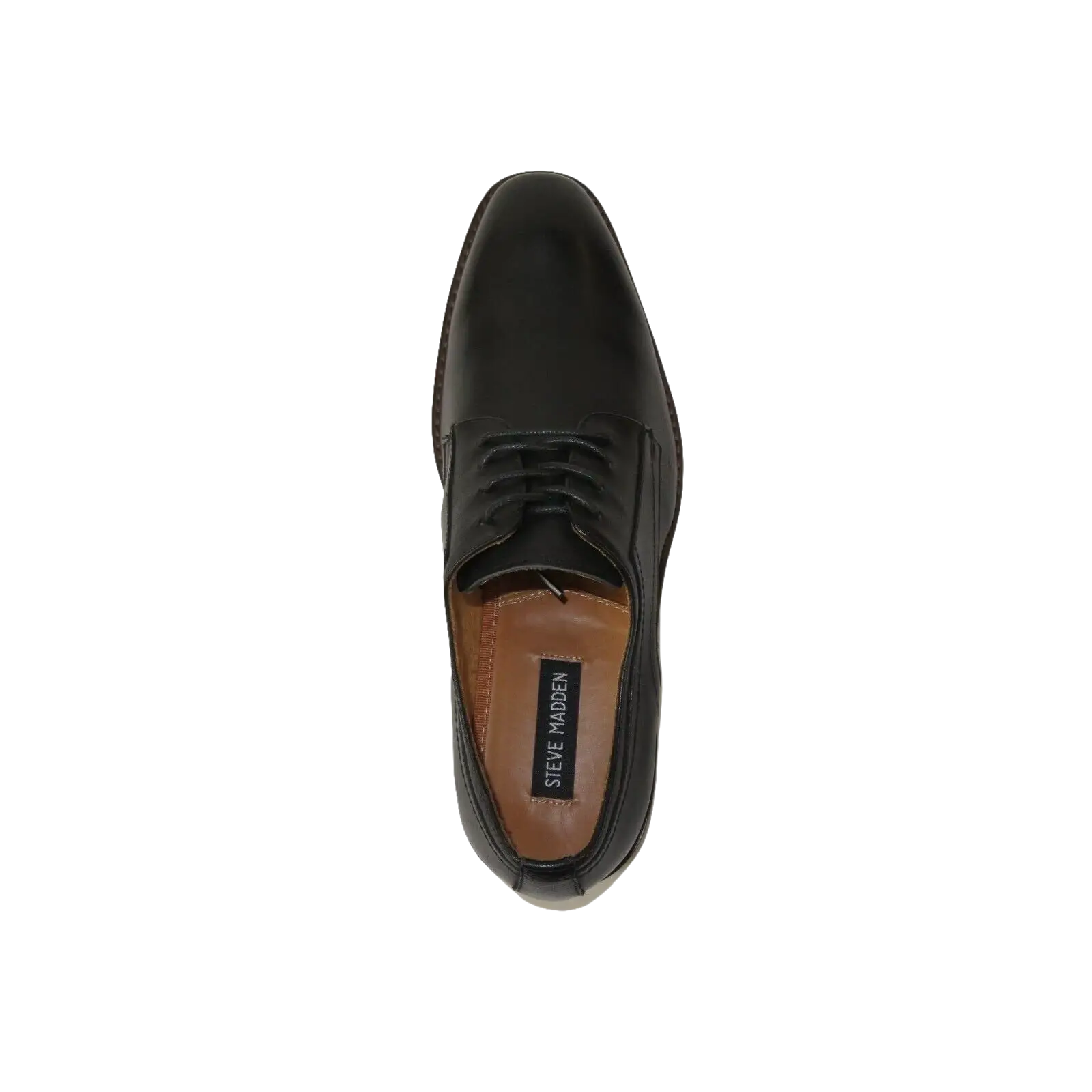 Men's Shoes Steve Madden Soft Leather upper Lace Up Nanndo Black - J.Valintin Men's Wear Legend - 99812