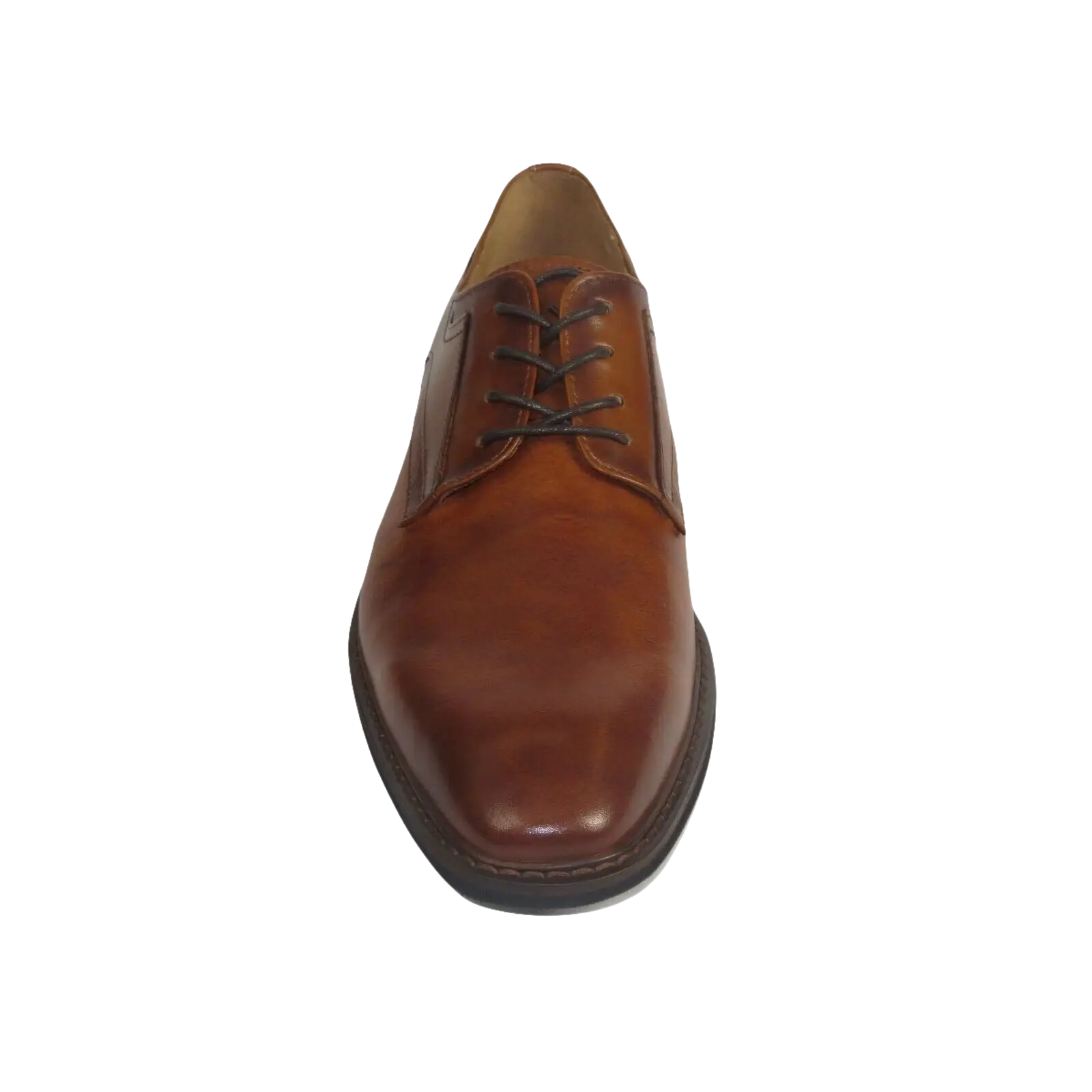 Men's Shoes Steve Madden Soft Leather upper Lace Up Nanndo Brandy - J.Valintin Men's Wear Legend - 99803