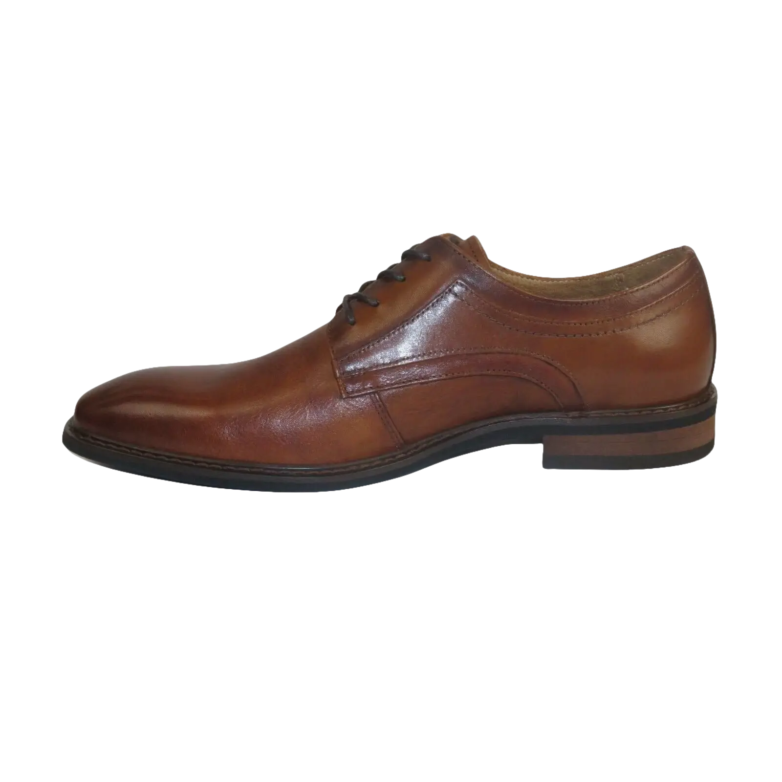 Men's Shoes Steve Madden Soft Leather upper Lace Up Nanndo Brandy - J.Valintin Men's Wear Legend - 99803