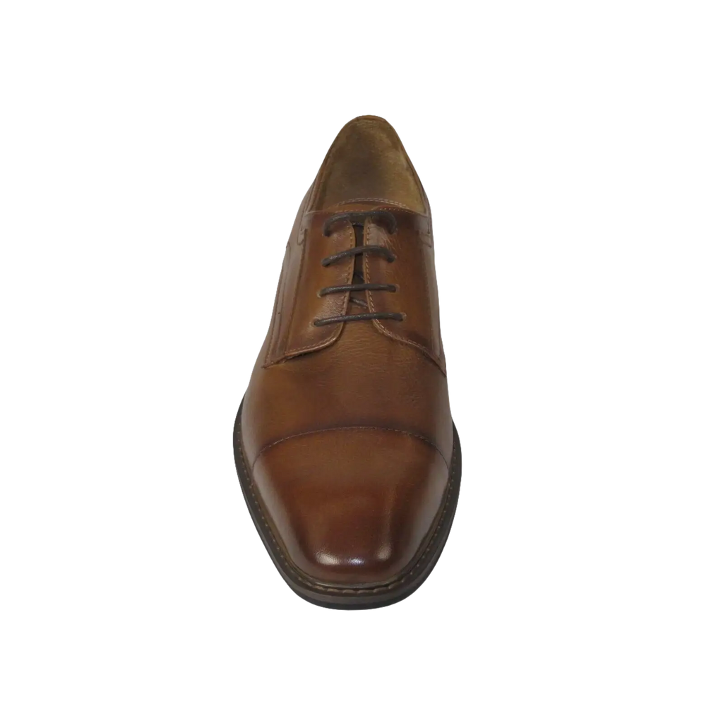 Men's Shoes Steve Madden Soft Leather upper Lace Up Navin Brandy - J.Valintin Men's Wear Legend - 99713