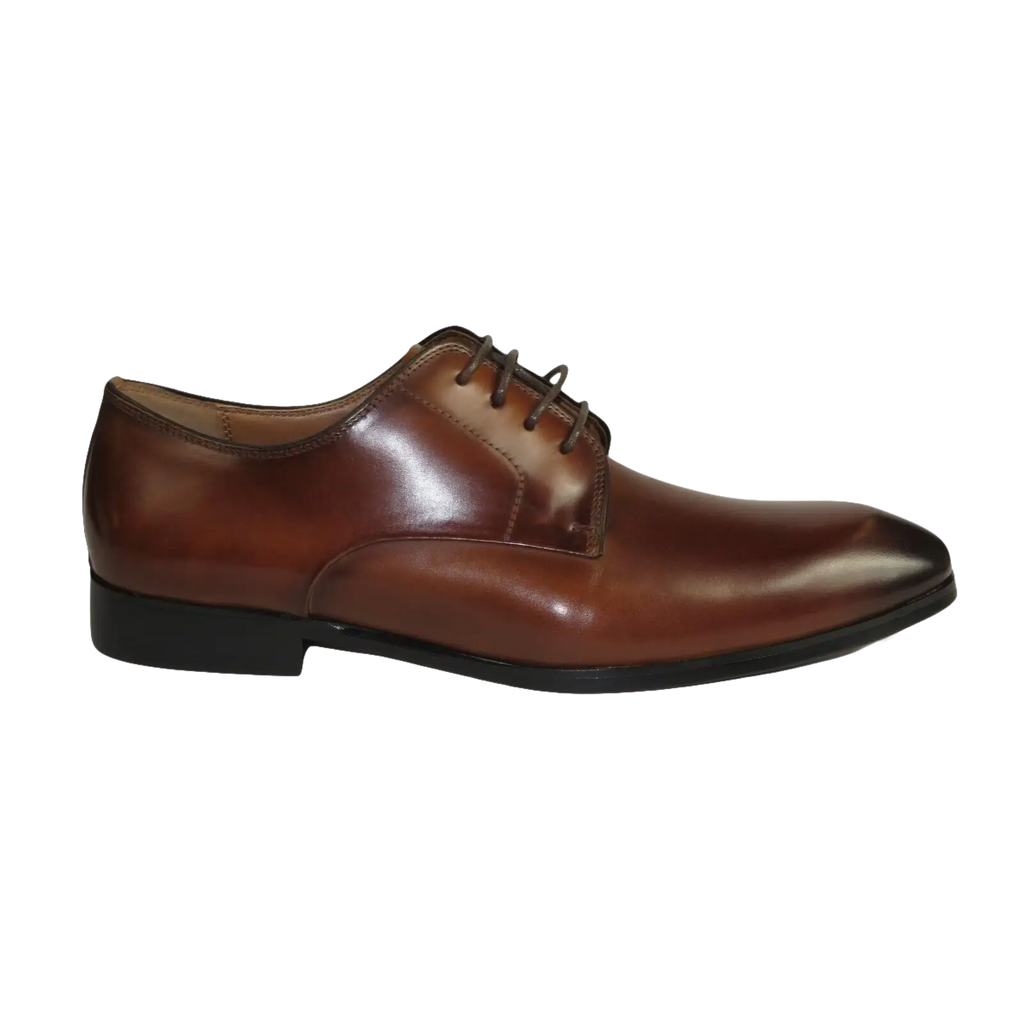 Men's Shoes Steve Madden Soft Leather upper Lace Up Parsens Tan - J.Valintin Men's Wear Legend - 99767