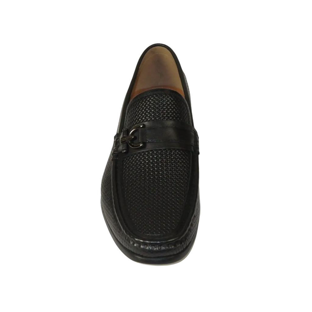 Men's Shoes Steve Madden Soft Leather upper Slip On Chivan Black - J.Valintin Men's Wear Legend - 100233