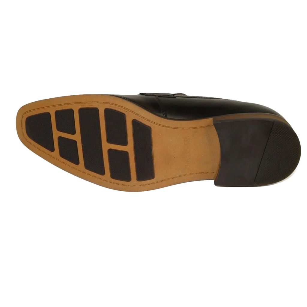 Men's Shoes Steve Madden Soft Leather upper Slip On Emree Black basket weave - J.Valintin Men's Wear Legend - 100793