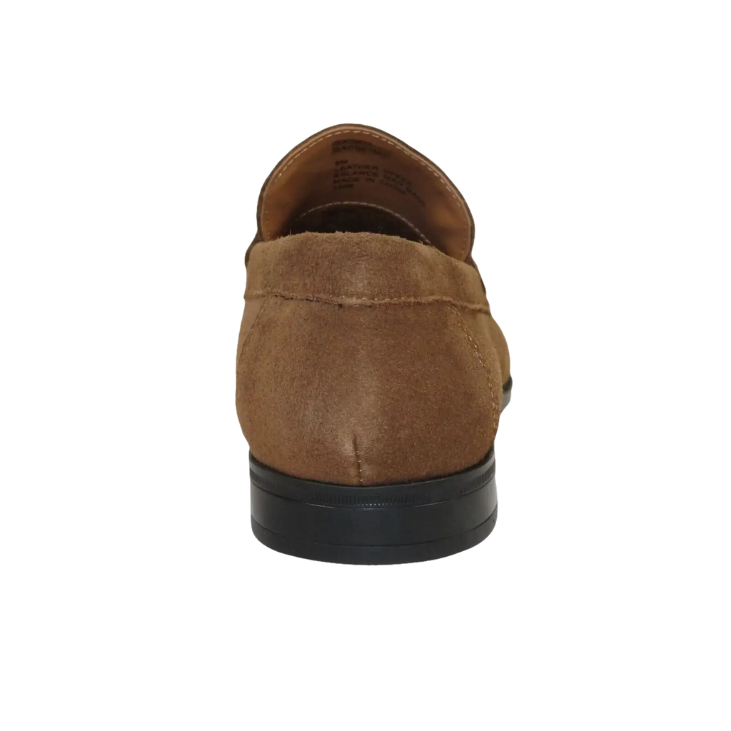 Men's Shoes Steve Madden Soft Suede Leather upper Slip on GADDIS Tobacco Tan - J.Valintin Men's Wear Legend - 100757