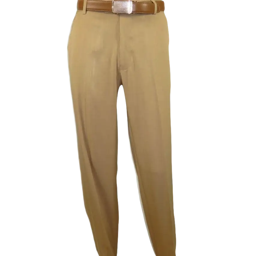 Men's Silversilk 2pc Walking Leisure Matching Suit Italian Woven Knits 71044 Tan - J.Valintin Men's Wear Legend - 71044 - Tan - M