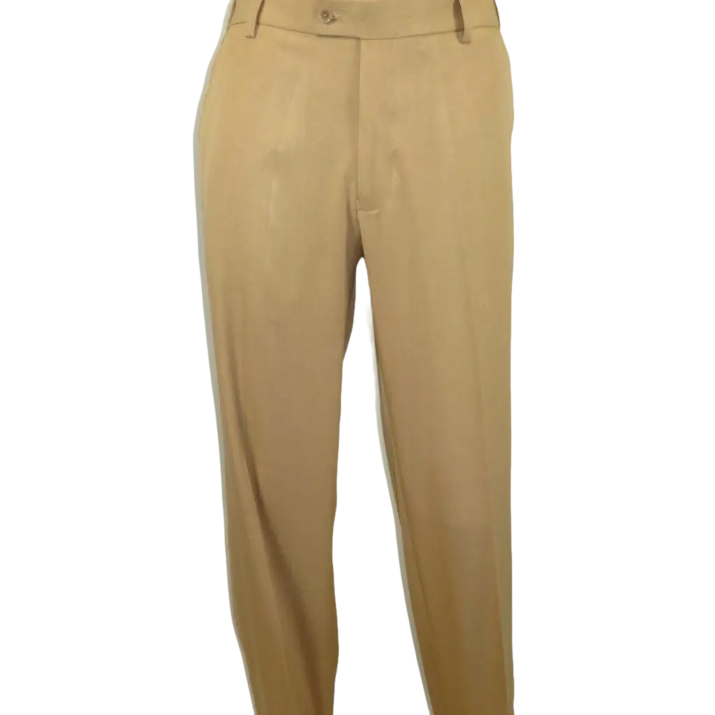 Men's Silversilk 2pc Walking Leisure Matching Suit Italian Woven Knits 71044 Tan - J.Valintin Men's Wear Legend - 71044 - Tan - M