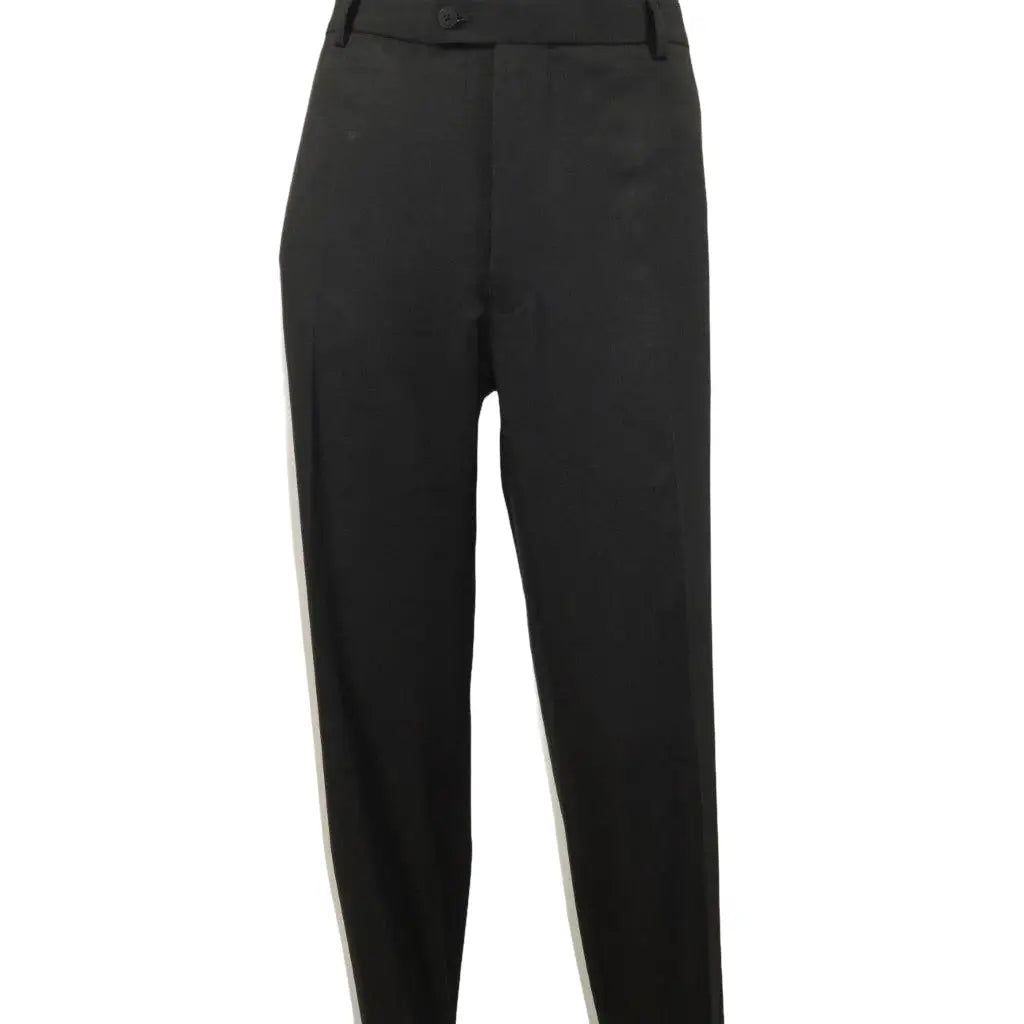 Mens Stacy Adams Pants Elastic waist band feature 51016 Black 42 Waist - J.Valintin Men's Wear Legend - 51016 - black - 42