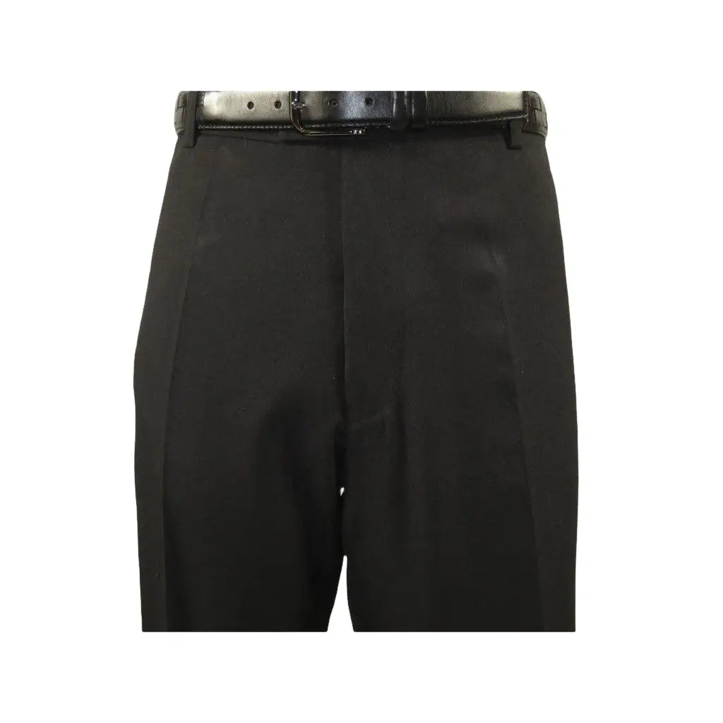 Mens Stacy Adams Pants Elastic waist band feature 51016 Black 42 Waist - J.Valintin Men's Wear Legend - 51016 - black - 42