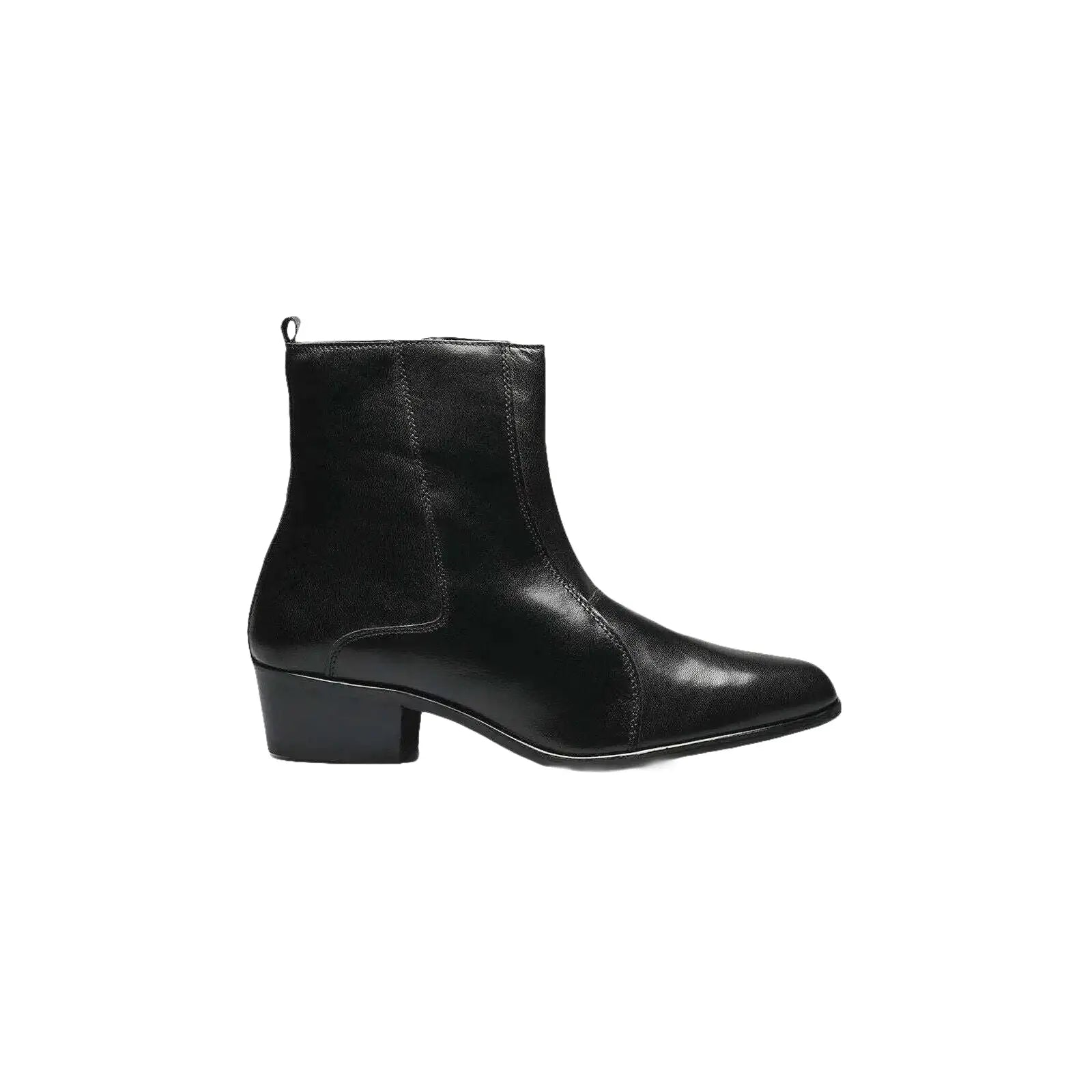 Men's Stacy Adams Santos Side Zip Boot Soft Leather Black 24855 - 001 - J.Valintin Men's Wear Legend - 24855 - 001_7