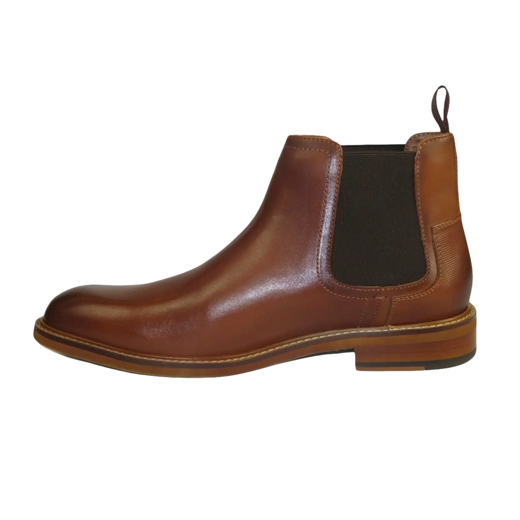 Men's Steve Madden Boot High Top Shoes Slip On Soft Leather Heritage Tan - J.Valintin Men's Wear Legend - 99677