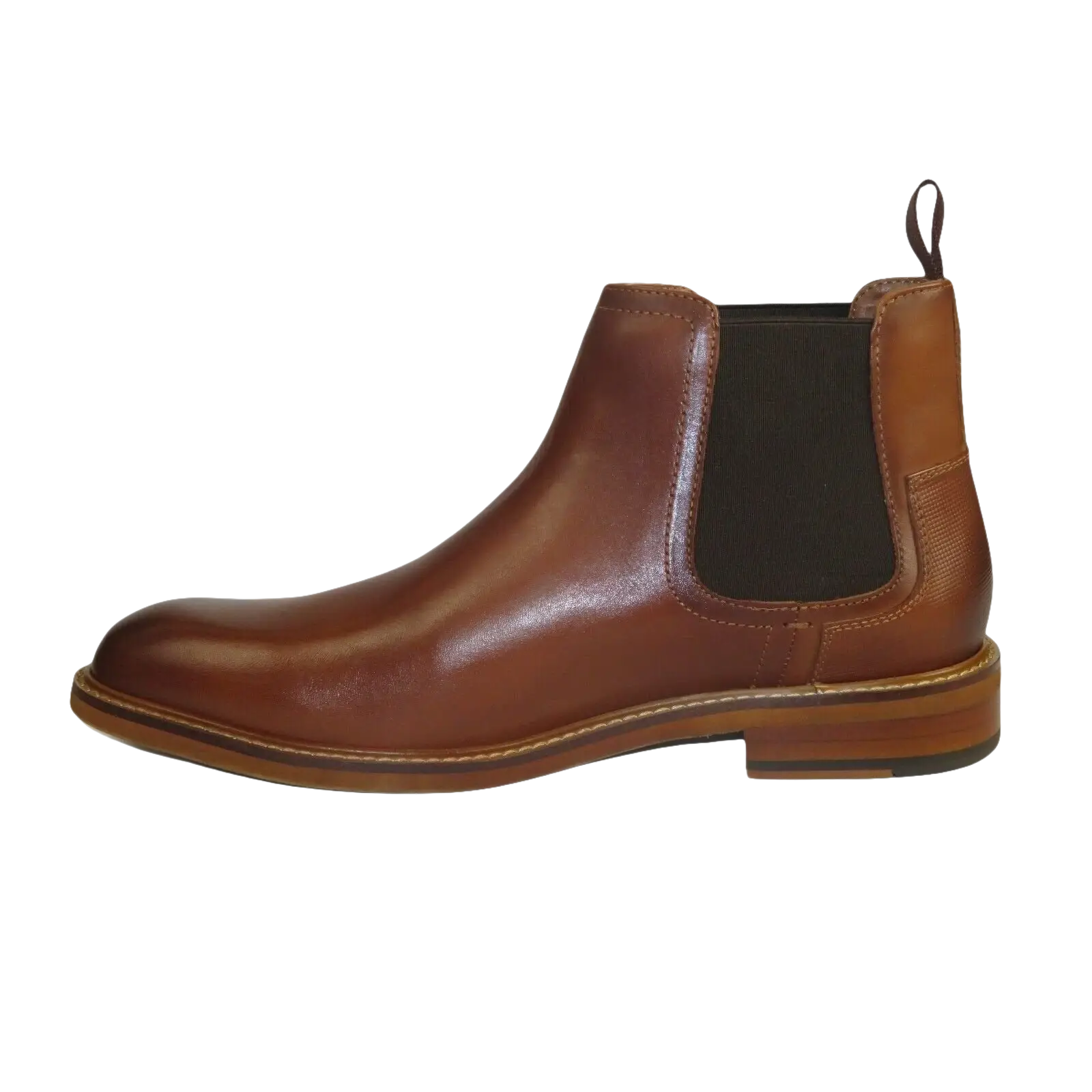 Men's Steve Madden Boot High Top Shoes Slip On Soft Leather Heritage Tan - J.Valintin Men's Wear Legend - 99677