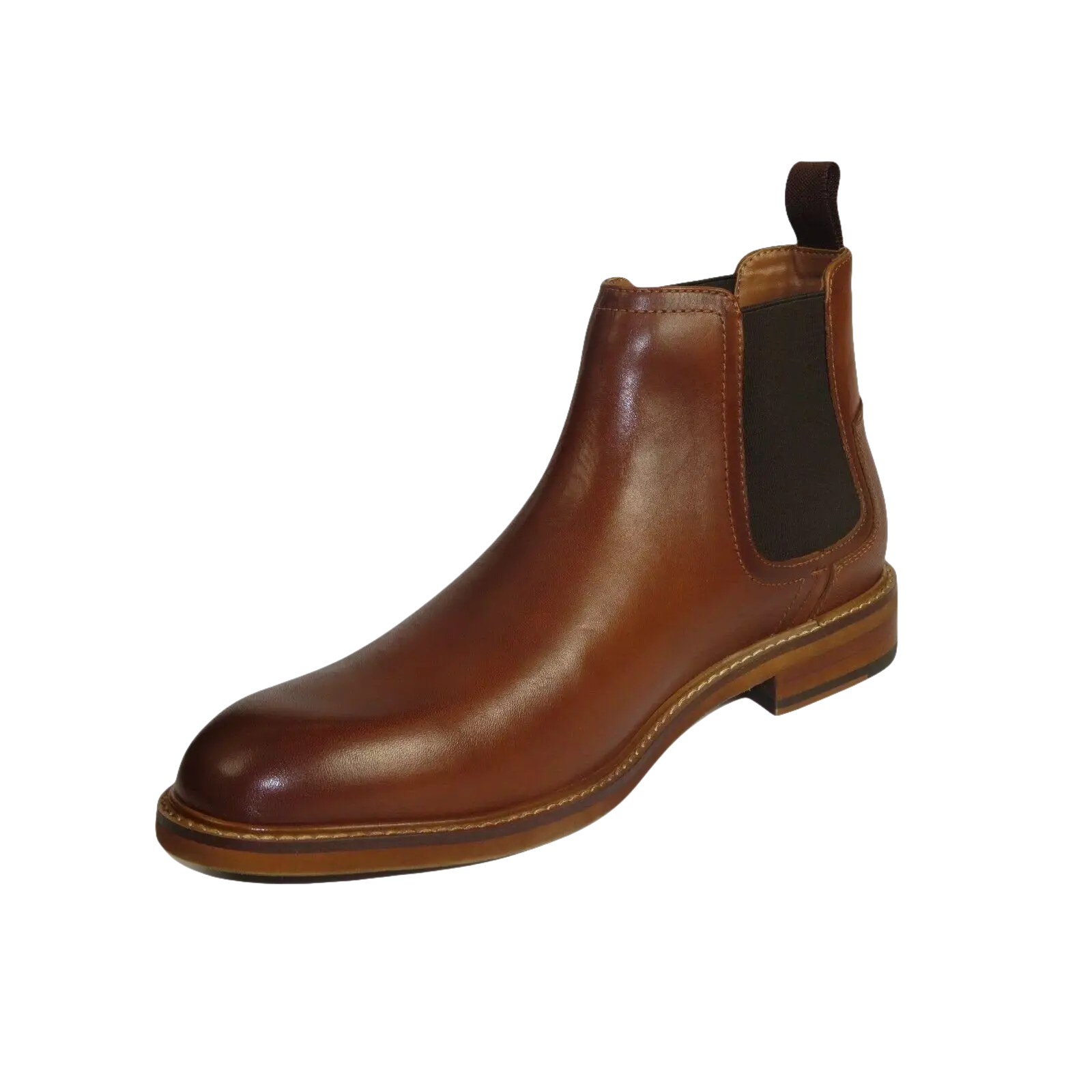 Men's Steve Madden Boot High Top Shoes Slip On Soft Leather Heritage Tan - J.Valintin Men's Wear Legend - 99677