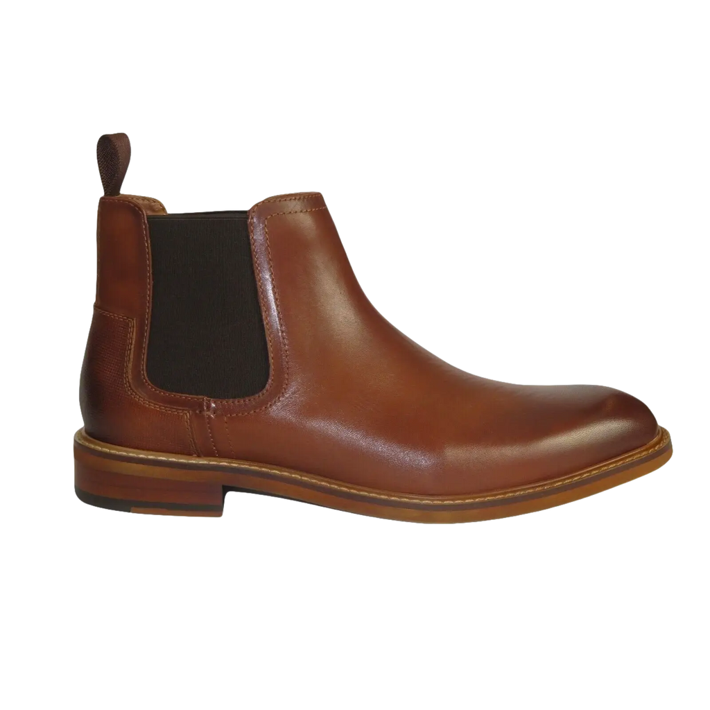 Men's Steve Madden Boot High Top Shoes Slip On Soft Leather Heritage Tan - J.Valintin Men's Wear Legend - 99677