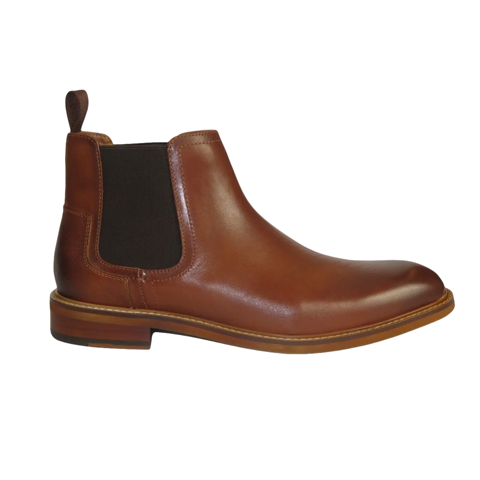 Men's Steve Madden Boot High Top Shoes Slip On Soft Leather Heritage Tan - J.Valintin Men's Wear Legend - 99677