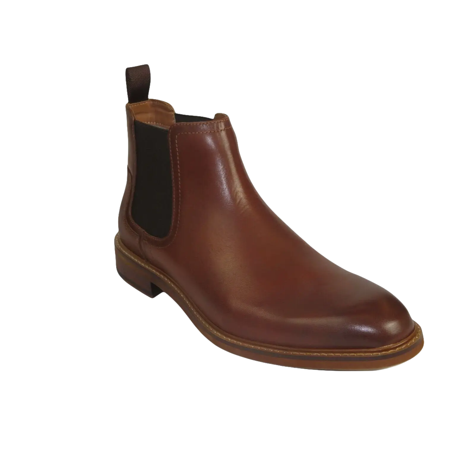 Men's Steve Madden Boot High Top Shoes Slip On Soft Leather Heritage Tan - J.Valintin Men's Wear Legend - 99677
