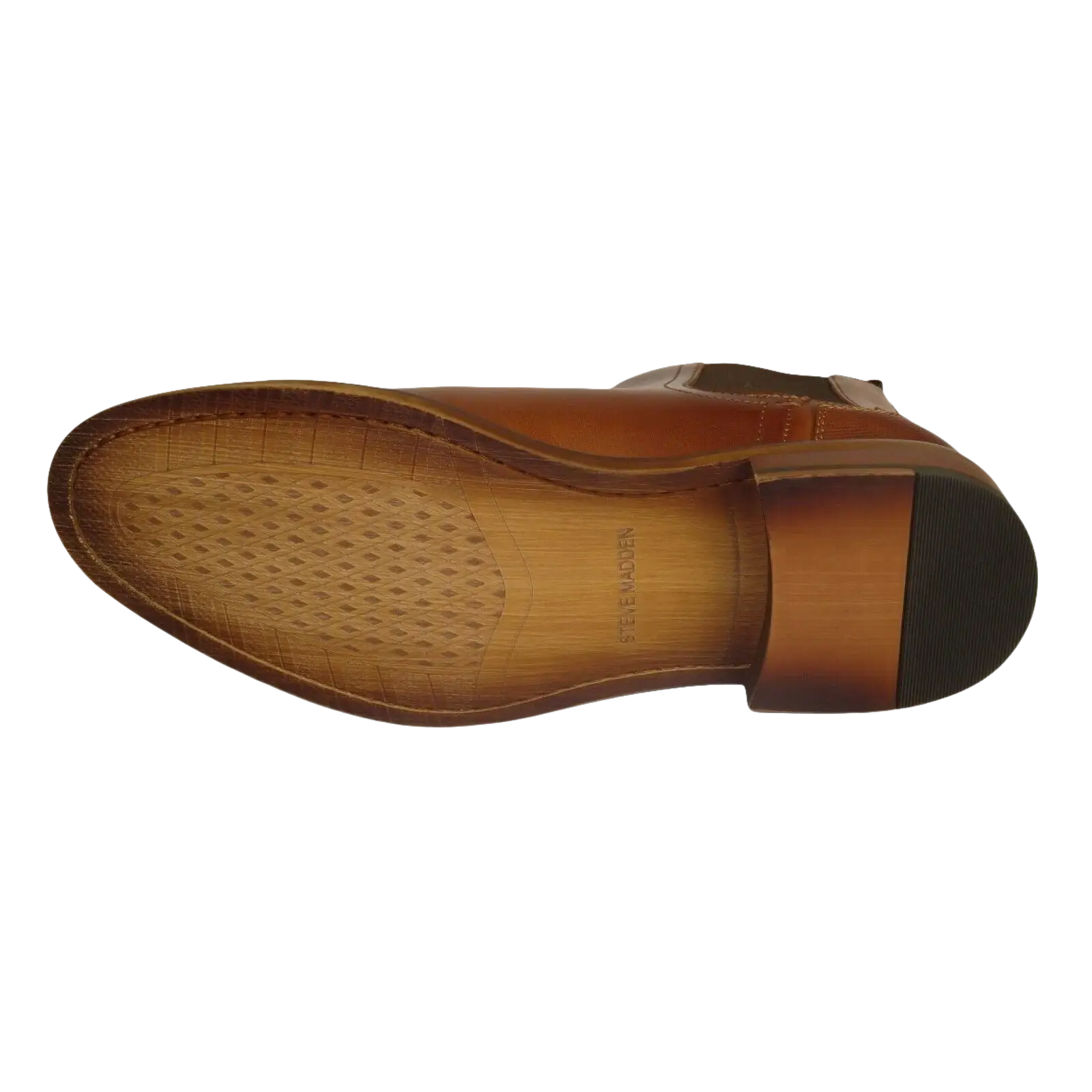 Men's Steve Madden Boot High Top Shoes Slip On Soft Leather Heritage Tan - J.Valintin Men's Wear Legend - 99677