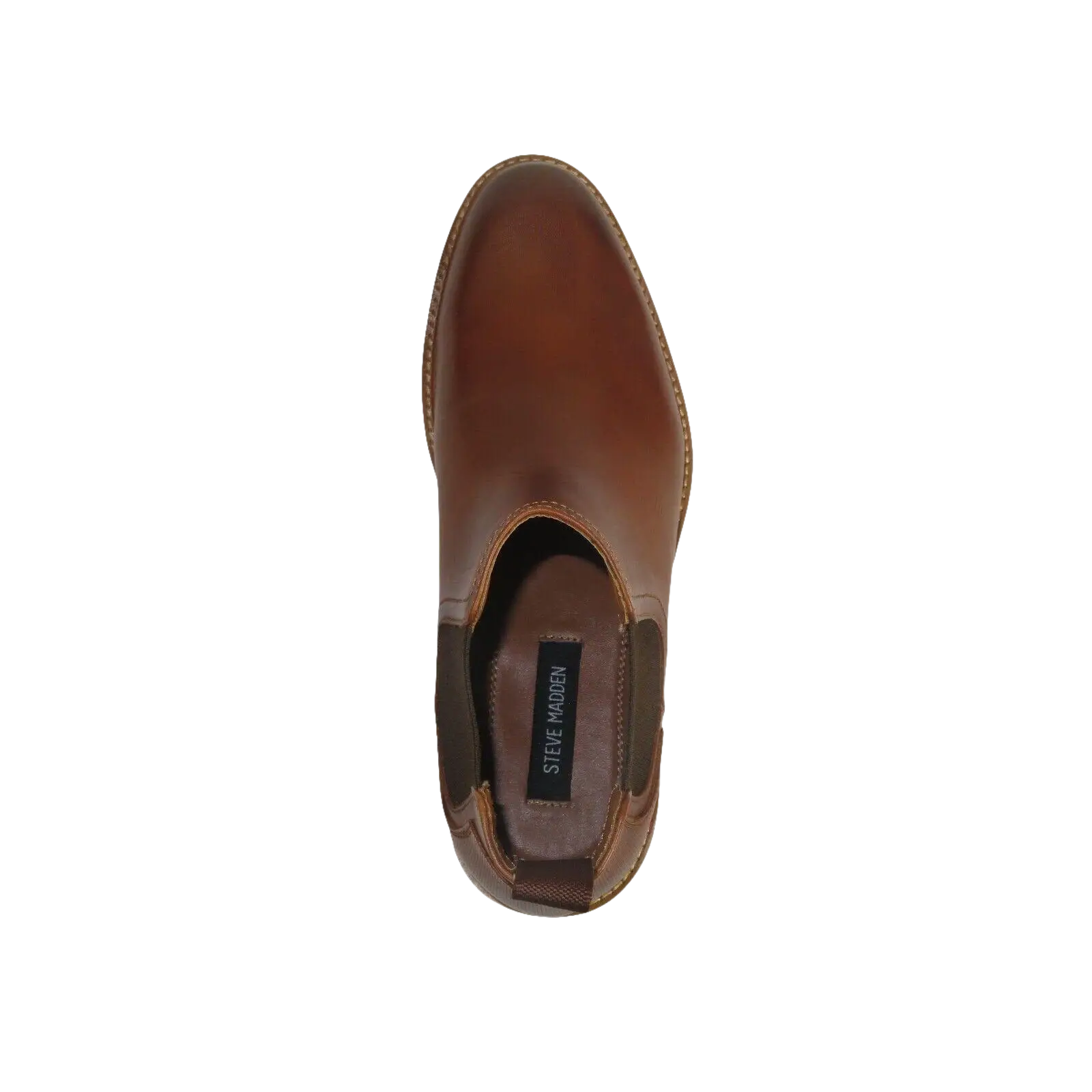 Men's Steve Madden Boot High Top Shoes Slip On Soft Leather Heritage Tan - J.Valintin Men's Wear Legend - 99677
