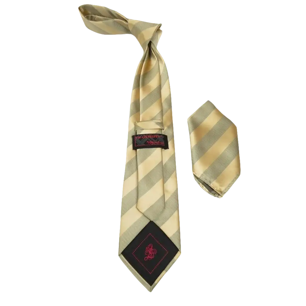 Mens Steven Land Density 100% Satin Silk Crystal Tie/Hankie Set CR27 - 13 - J.Valintin Men's Wear Legend - CR27 - 13