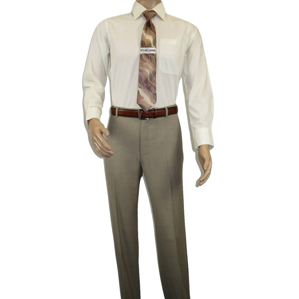 Men's Suit by Giorgio Cosani Textured Wool/Cashmere Blend 901 - 14 Beige 40 Long - J.Valintin Men's Wear Legend - 30114