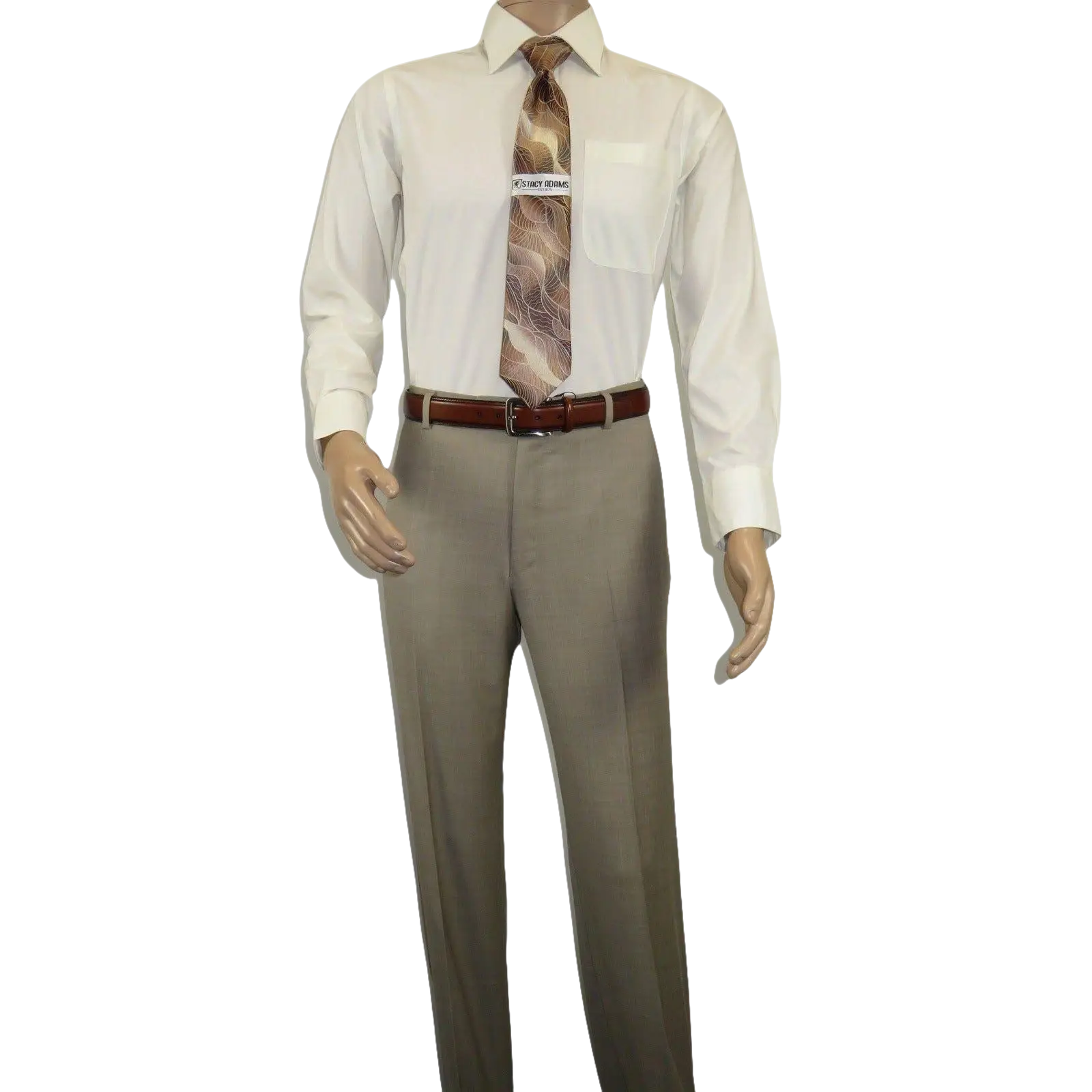 Men's Suit by Giorgio Cosani Textured Wool/Cashmere Blend 901 - 14 Beige 40 Long - J.Valintin Men's Wear Legend - 30114