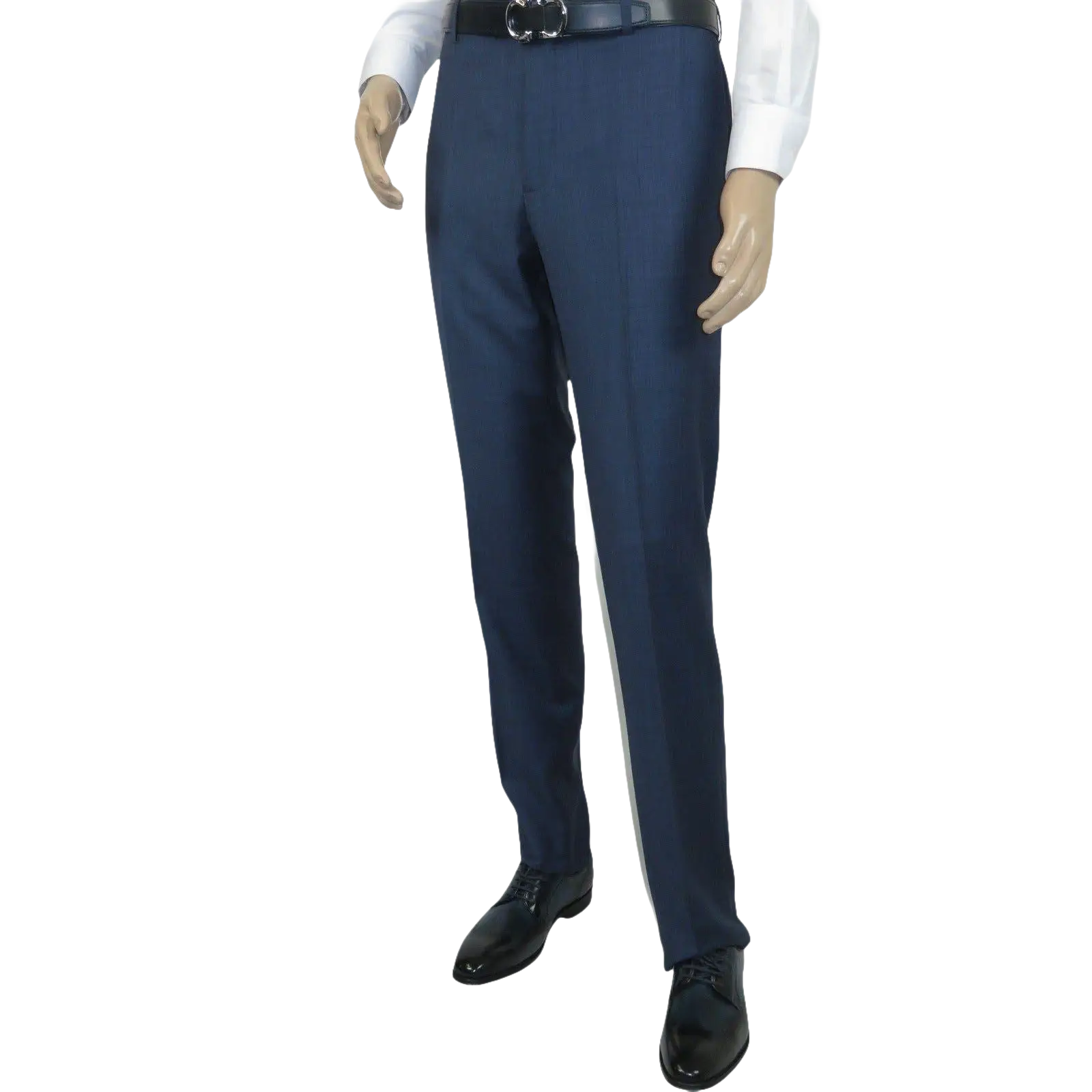 Men's Suit by Giorgio Cosani Textured Wool/Cashmere Blend 901 - 19 Blue 52 Long - J.Valintin Men's Wear Legend - 29367