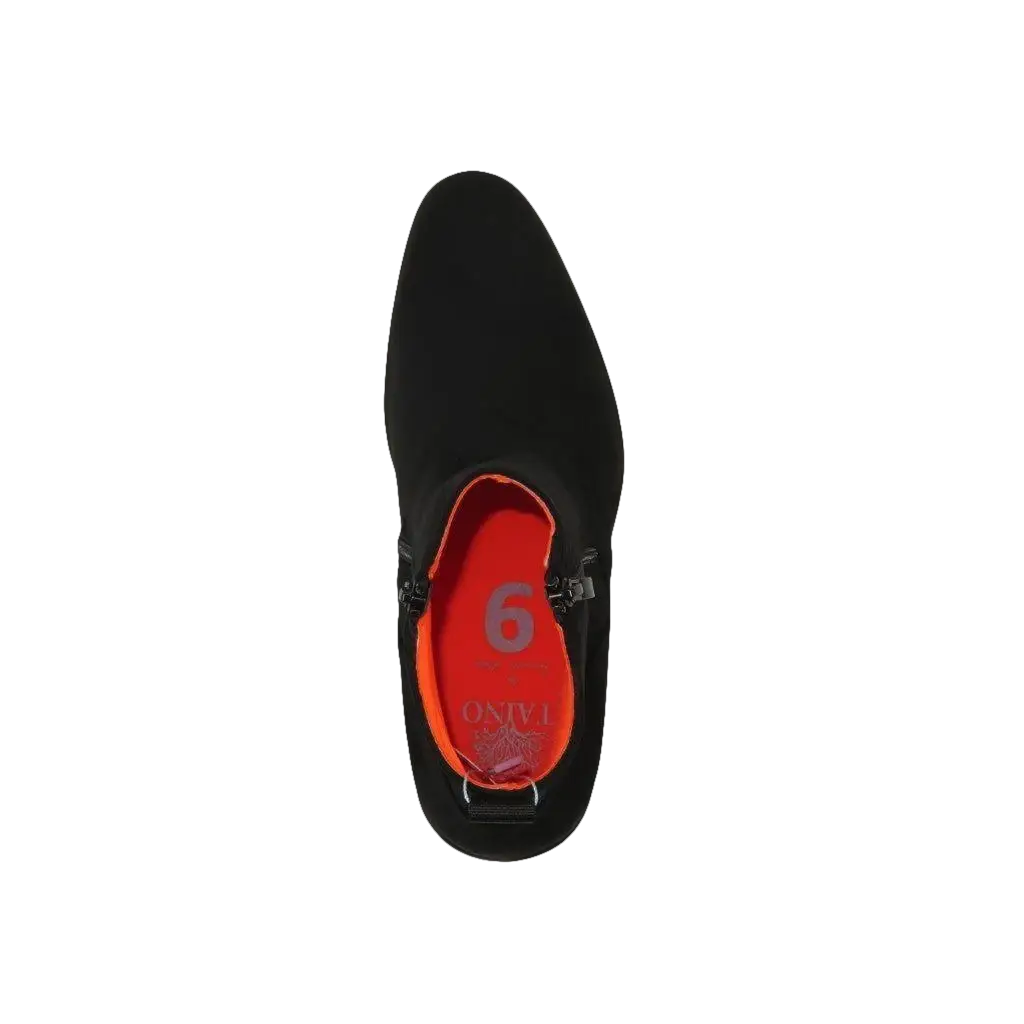 Men's TAYNO Chelsea Chukka Soft Micro Suede Zip up Boot Coupe S Black - J.Valintin Men's Wear Legend - Coupe S - Black - 9