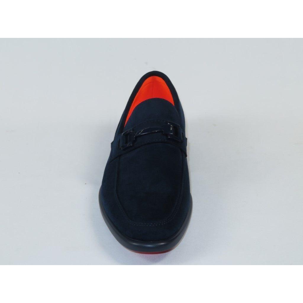 Men's TAYNO Shoes Soft Micro Suede Slip - on Loafer THE CAPRIO S Navy - J.Valintin Men's Wear Legend - Caprio S - Navy - 9
