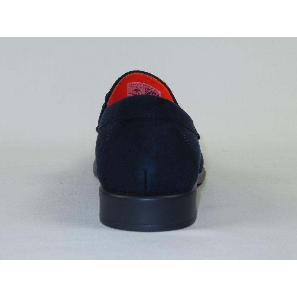 Men's TAYNO Shoes Soft Micro Suede Slip - on Loafer THE CAPRIO S Navy - J.Valintin Men's Wear Legend - Caprio S - Navy - 9