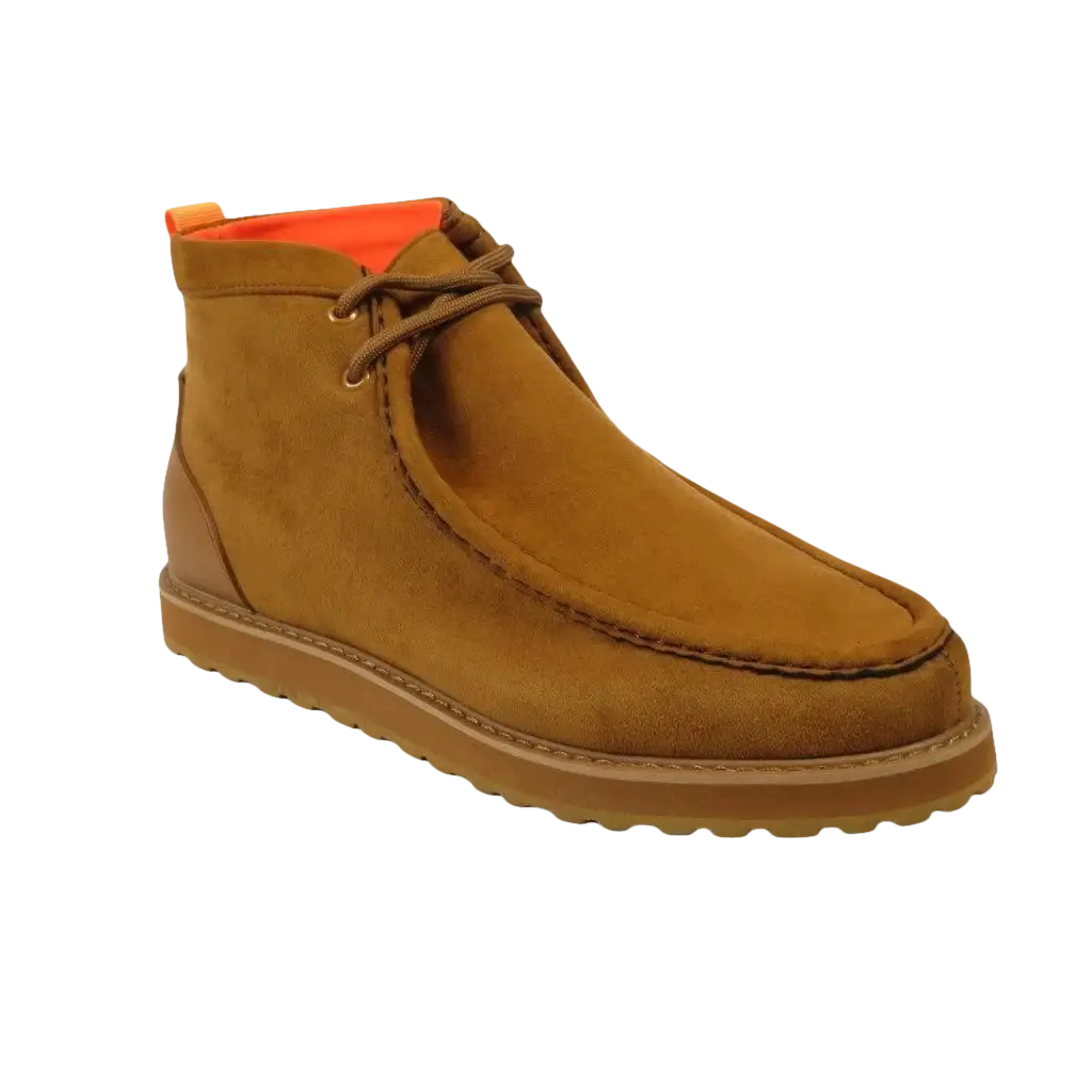 Men's TAYNO Wallabee Style Chukka Boots Soft Micro Suede MOJAVE S Camel - J.Valintin Men's Wear Legend - Mojave S - Camel - 9