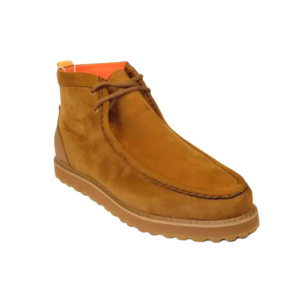 Men's TAYNO Wallabee Style Chukka Boots Soft Micro Suede MOJAVE S Camel - J.Valintin Men's Wear Legend - Mojave S - Camel - 9
