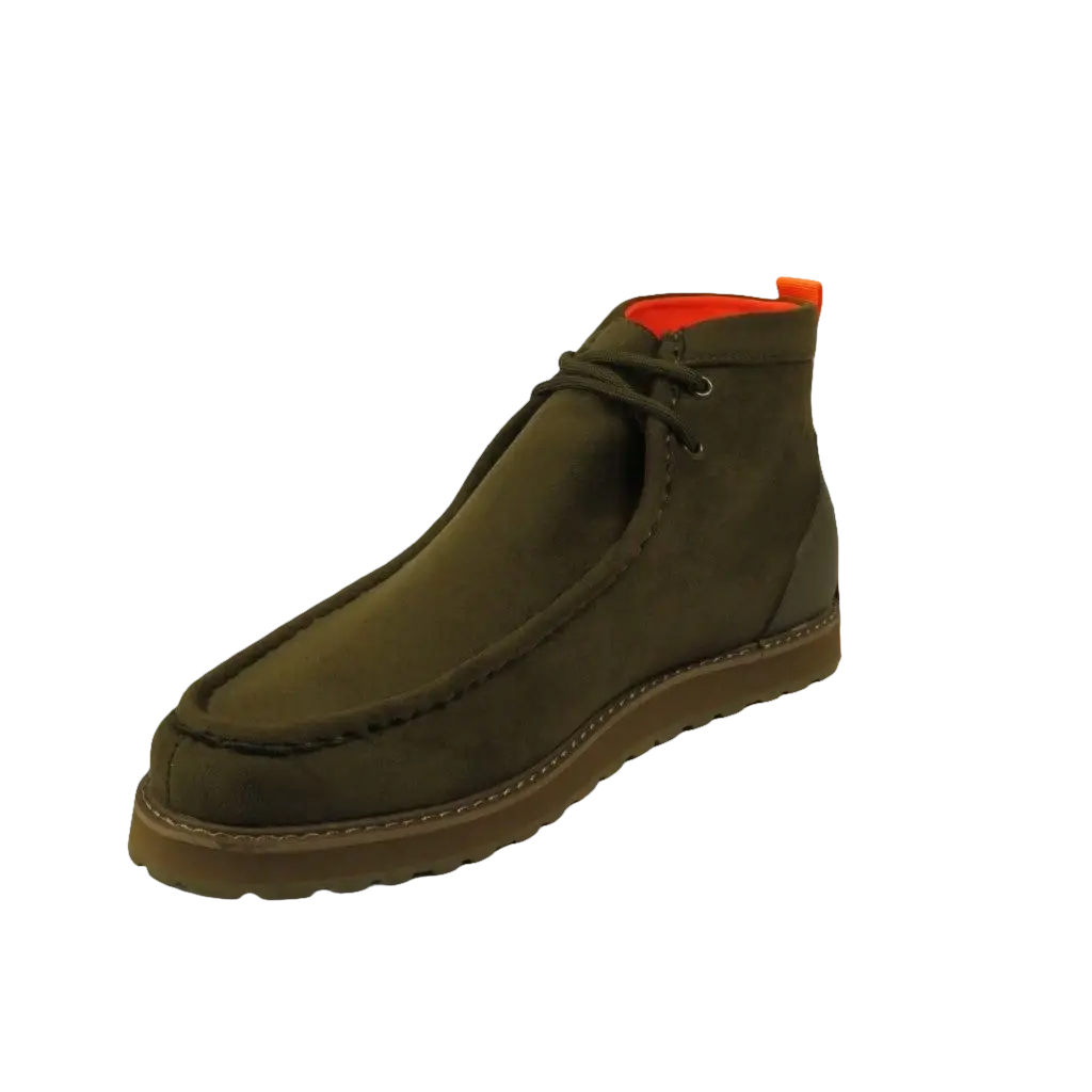 Men's TAYNO Wallabee Style Chukka Boots Soft Micro Suede MOJAVE S Olive - J.Valintin Men's Wear Legend - Mojave S - Olive - 9