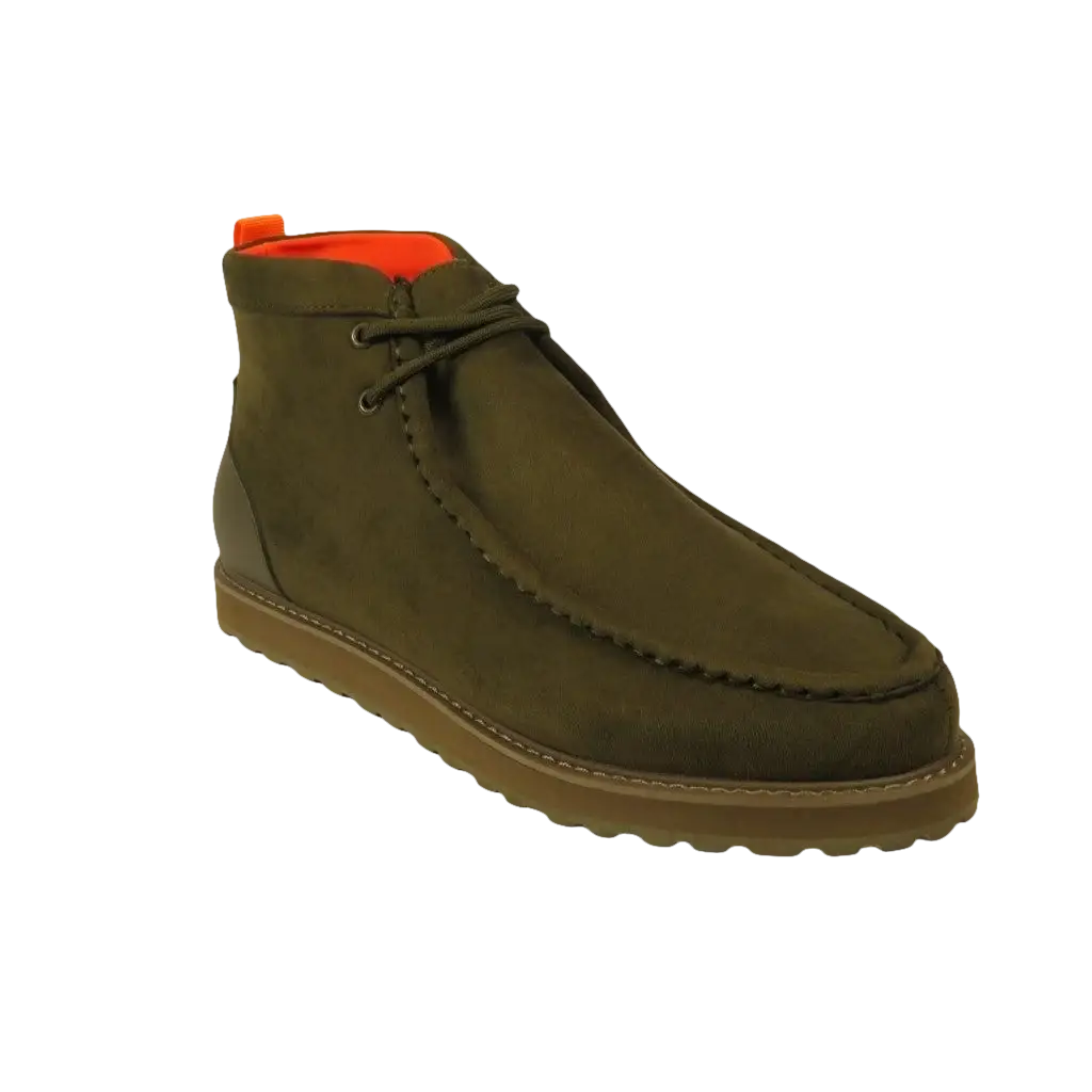Men's TAYNO Wallabee Style Chukka Boots Soft Micro Suede MOJAVE S Olive - J.Valintin Men's Wear Legend - Mojave S - Olive - 9