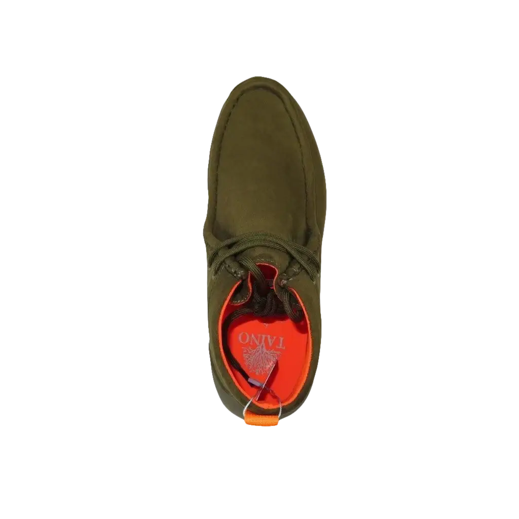 Men's TAYNO Wallabee Style Chukka Boots Soft Micro Suede MOJAVE S Olive - J.Valintin Men's Wear Legend - Mojave S - Olive - 9