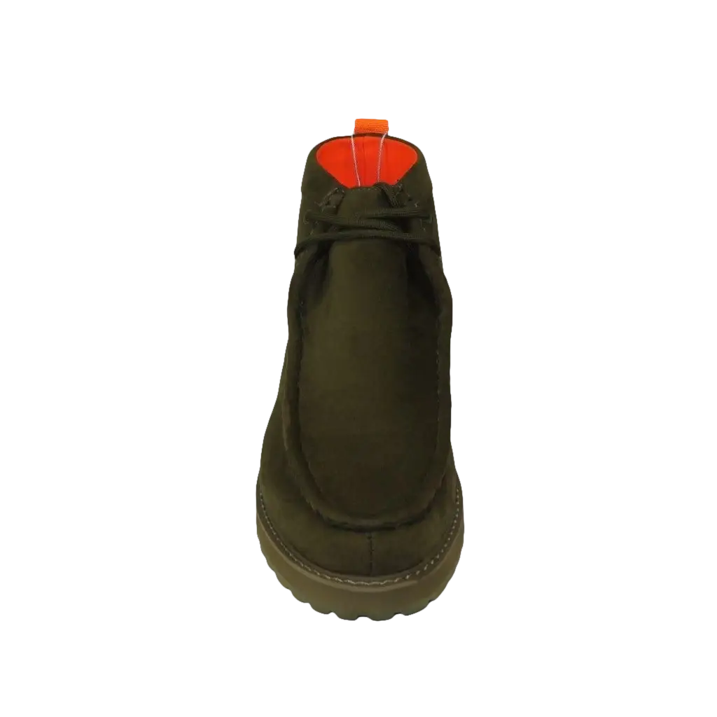 Men's TAYNO Wallabee Style Chukka Boots Soft Micro Suede MOJAVE S Olive - J.Valintin Men's Wear Legend - Mojave S - Olive - 9
