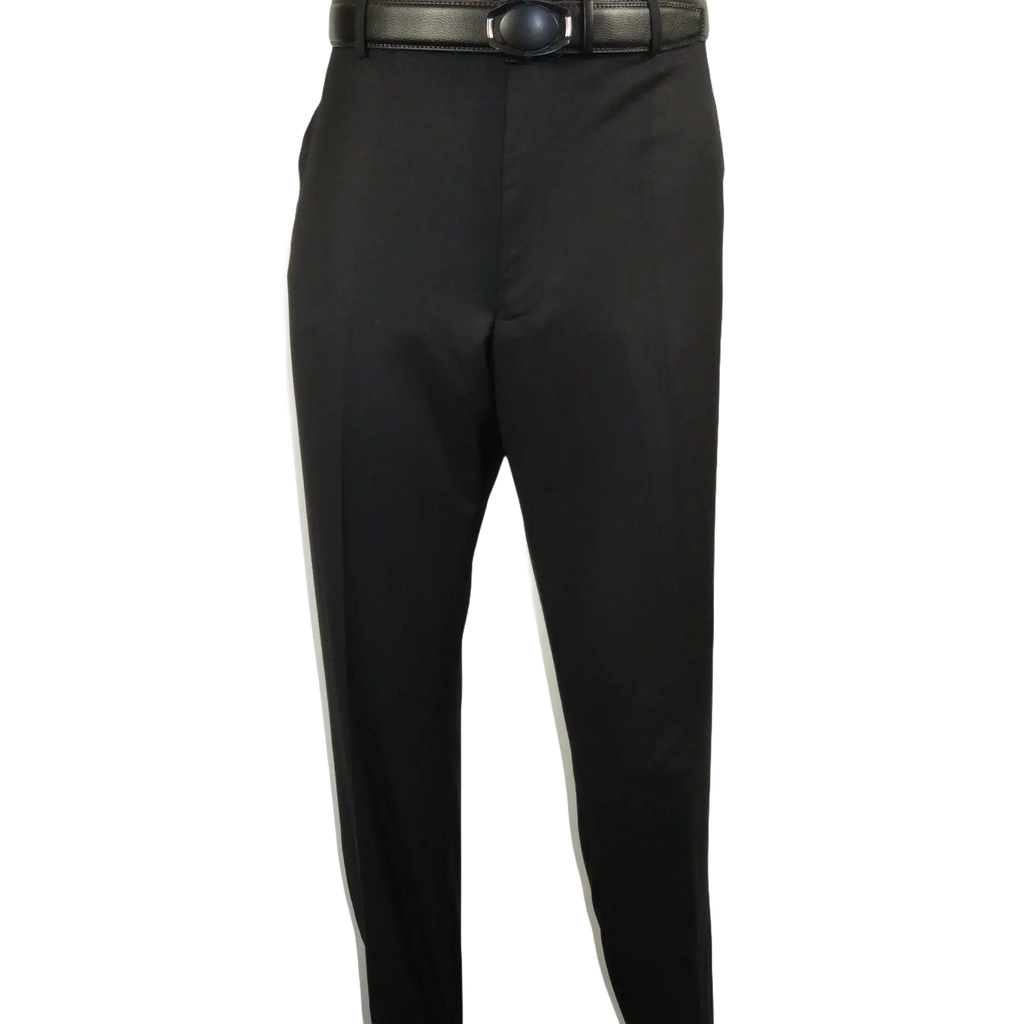 Mens Three Piece Suit Vested VITALI Soft Fabric With Sheen M3090 Black - J.Valintin Men's Wear Legend - 93569