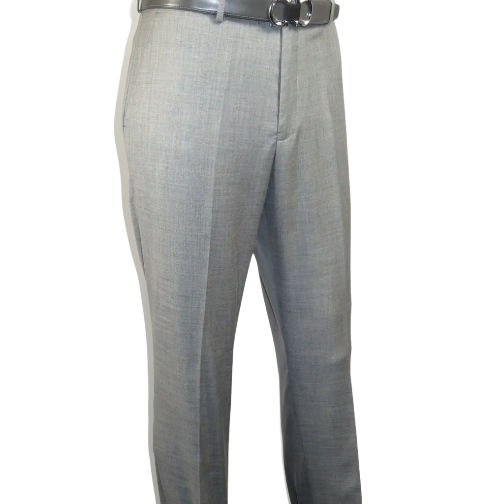 Mens Three Piece Suit Vested VITALI Soft Fabric With Sheen M3090 Stone Gray 3pc - J.Valintin Men's Wear Legend - 93610