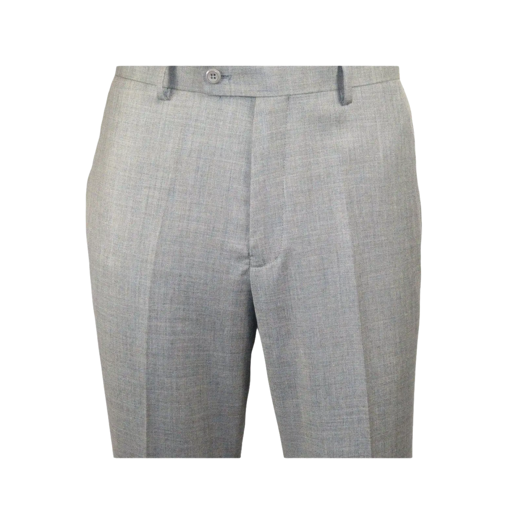Mens Three Piece Suit Vested VITALI Soft Fabric With Sheen M3090 Stone Gray 3pc - J.Valintin Men's Wear Legend - 93610