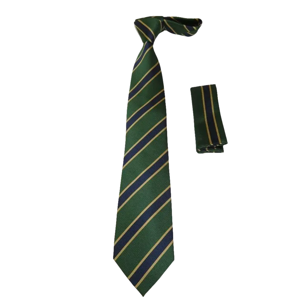 Men's Tie and Hankie Set Soft Microfiber Silky Vito Rofolo by J.Valintin VTR - 38 - J.Valintin Men's Wear Legend - VTR - 38