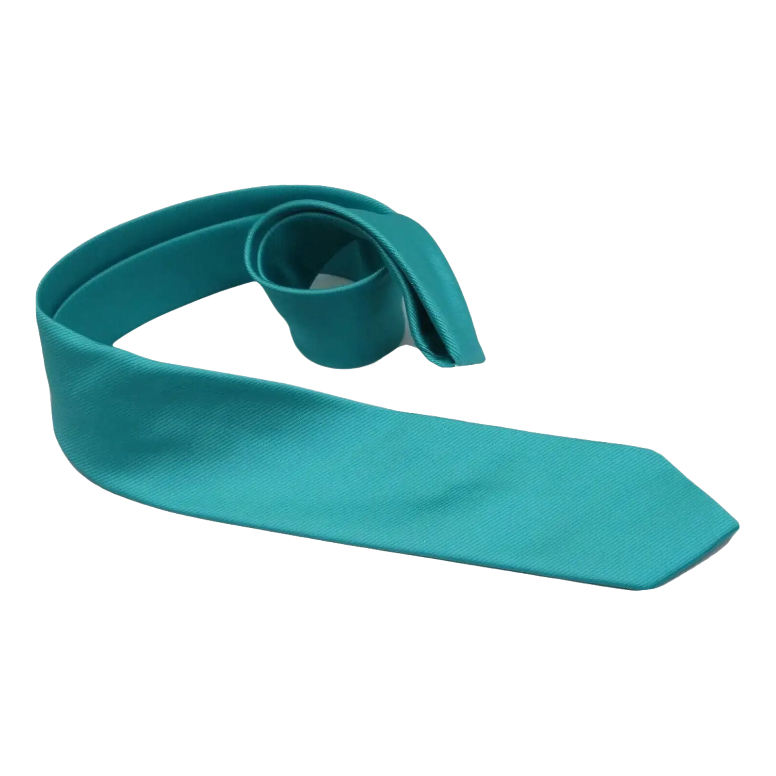 Mens Tie ZENIO By Stacy Adams Slim Narrow Twill Woven Soft Silky Z14 Teal - J.Valintin Men's Wear Legend - 24767