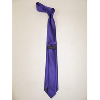 Mens Tie ZENIO By Stacy Adams Slim Narrow Twill Woven Soft Silky Z15 Purple - J.Valintin Men's Wear Legend - 24769