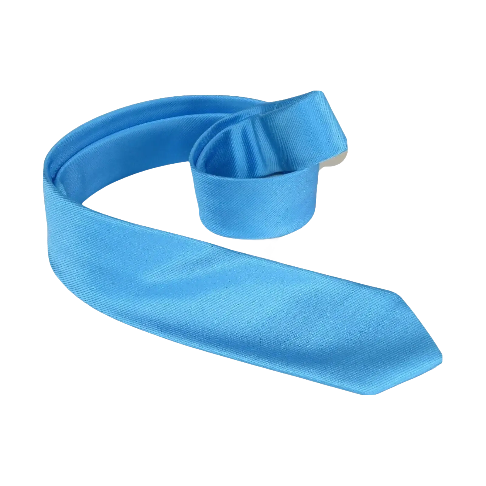 Mens Tie ZENIO By Stacy Adams Slim Skinny Narrow Twill Woven Soft Silky Z6 Blue - J.Valintin Men's Wear Legend - 24760