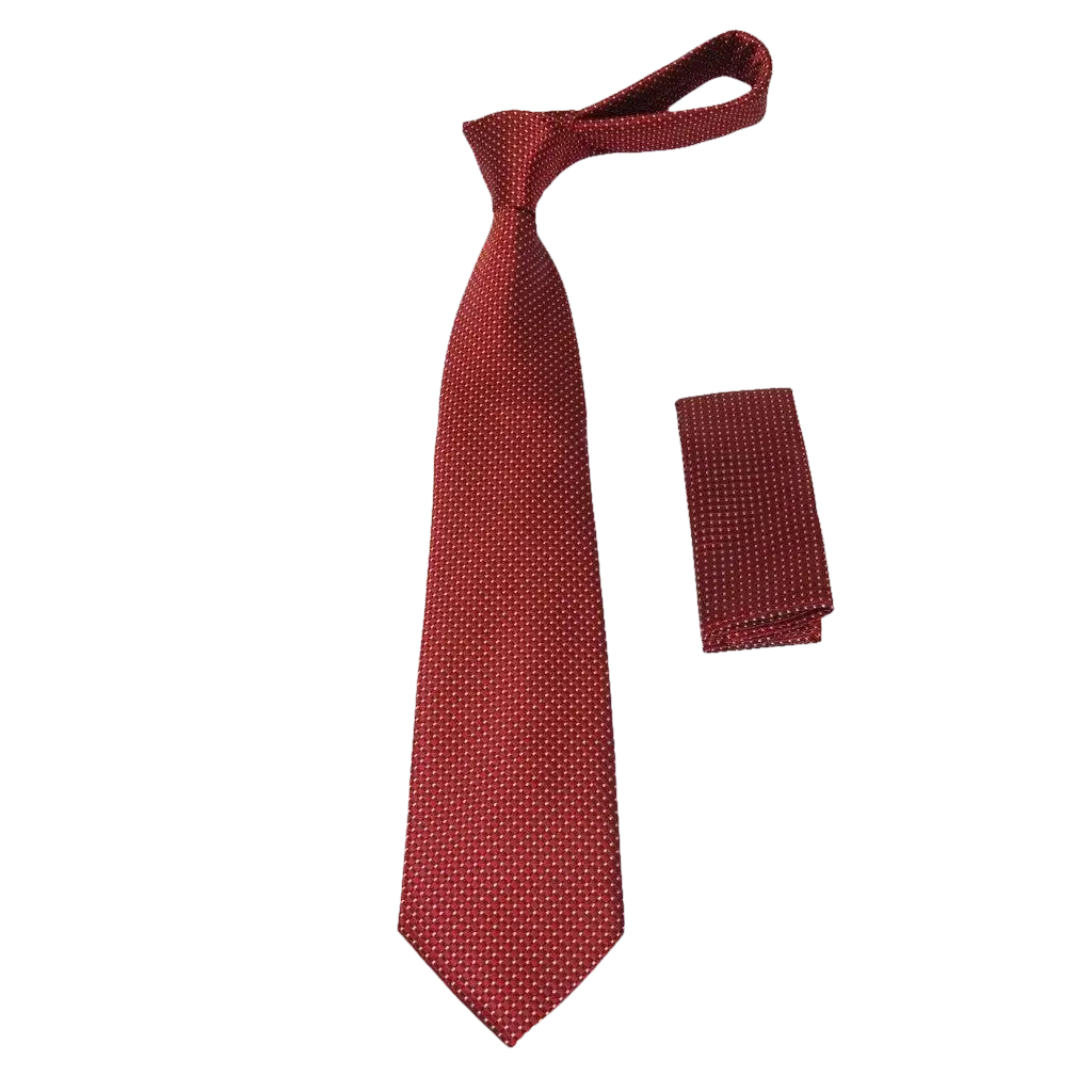 Men's Tie/Hankie Set Soft Microfiber Silky Vito Rofolo by J.Valintin VTR - 61 - J.Valintin Men's Wear Legend - VTR - 61