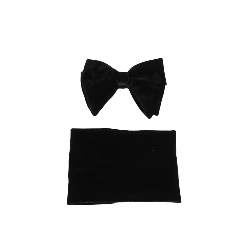 Men's Tuxedo Formal Velvet Bow Tie/Hankie By J.Valintin Fancy JVBT - 12 - J.Valintin Men's Wear Legend - JVBT - 12