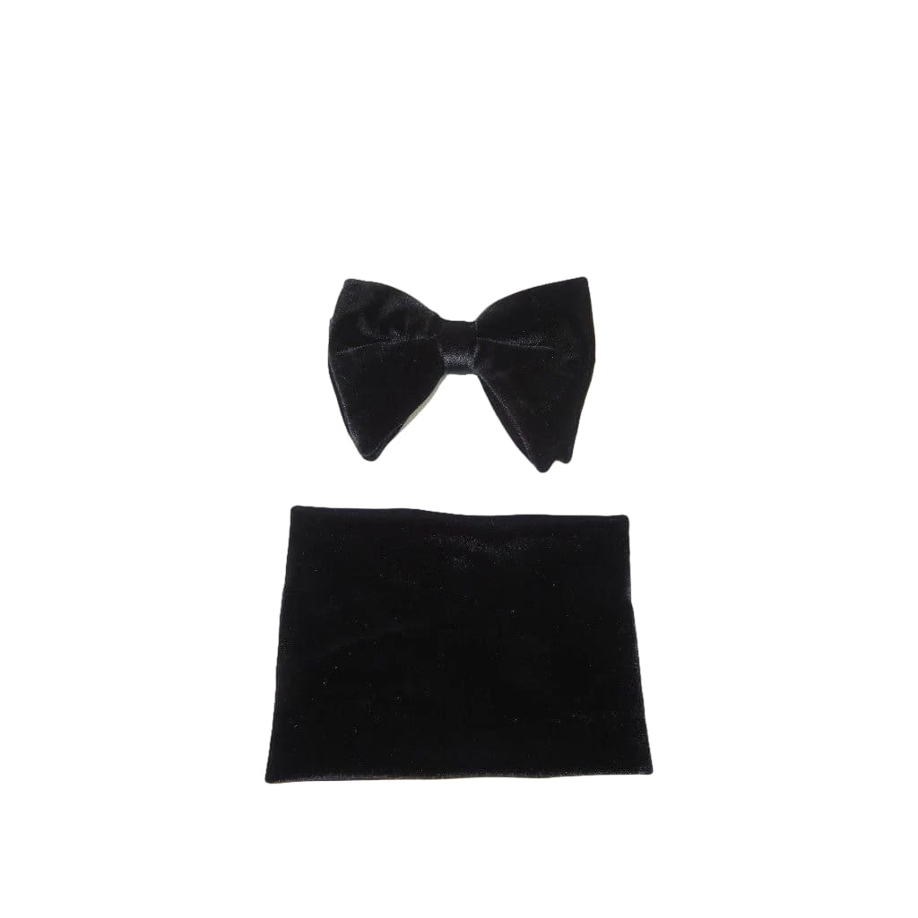 Men's Tuxedo Formal Velvet Bow Tie/Hankie By J.Valintin Fancy JVBT - 12 - J.Valintin Men's Wear Legend - JVBT - 12