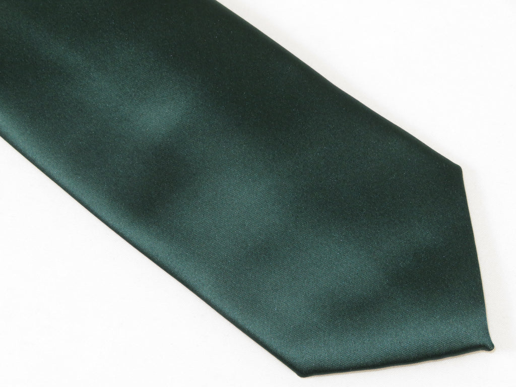 Men's Satin Silky Tie Hankie Set J.Valintin Private Collection R64 Teal Green