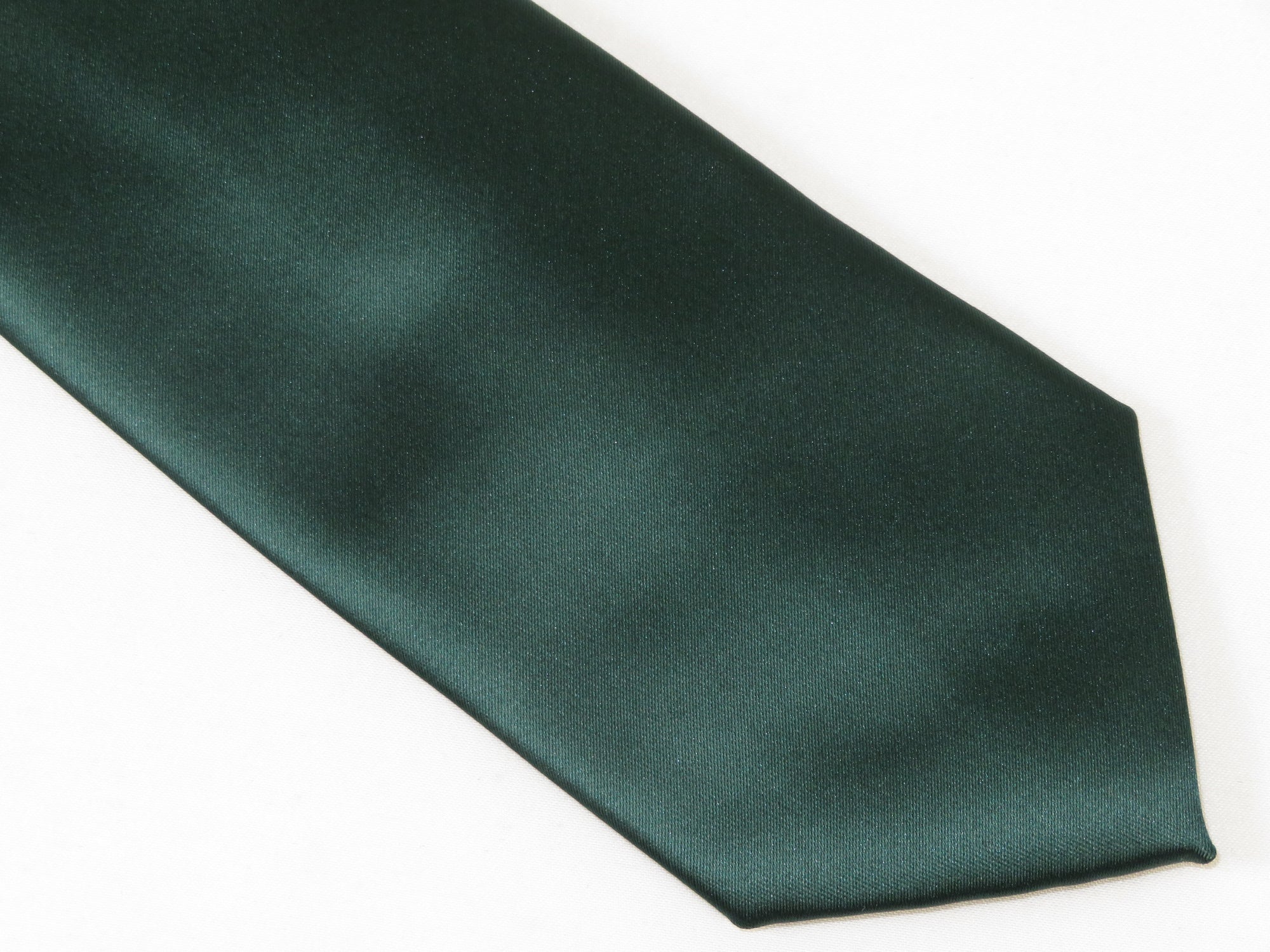 Men's Satin Silky Tie Hankie Set J.Valintin Private Collection R64 Teal Green