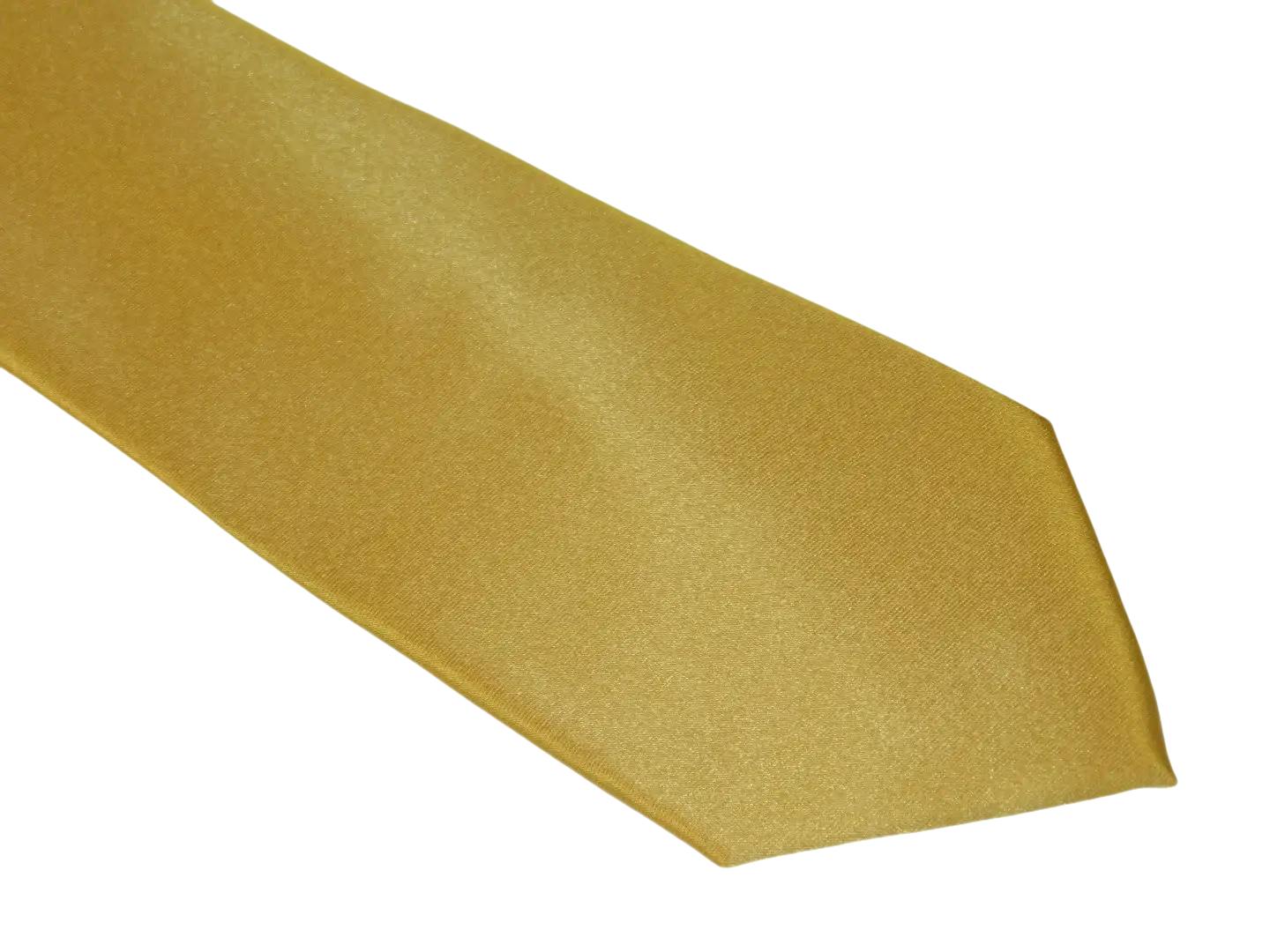 Men's Satin Silky Tie Hankie Set J.Valintin Private Collection R66 Solid Gold