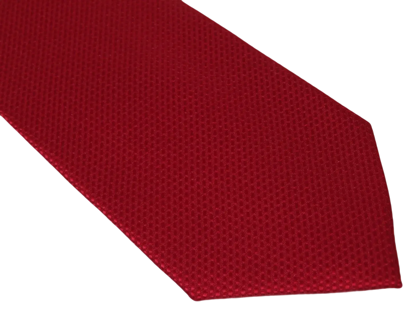 Men's Woven Tie Hankie Set J.Valintin Private Collection R86 Red Dots